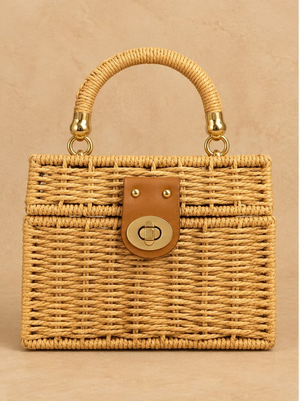 Woven Square Bag